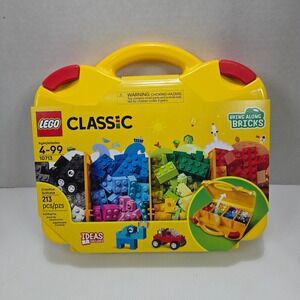 LEGO Classic Creative‎ Suitcase 10713 Building Toy 213 Pieces Ages 4-99